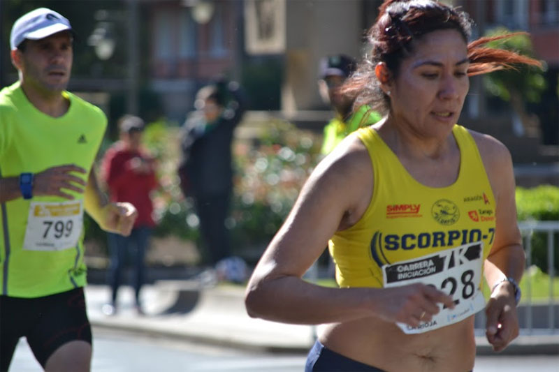 Susana Arrúa, vencedora en los 7.000 metros