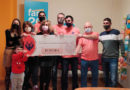 El equipo solidario de Rubén Zabala dona más de 8.000 euros a FARO