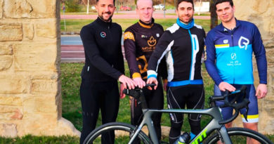 Cuatro amigos y un destino. El Reto del triatleta riojano Adrián Valle Cuatro amigos y un destino. El Reto del triatleta riojano Adrián Valle